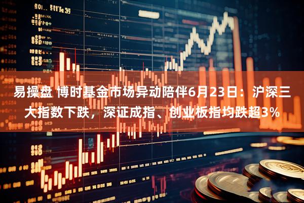 易操盘 博时基金市场异动陪伴6月23日：沪深三大指数下跌，深证成指、创业板指均跌超3%