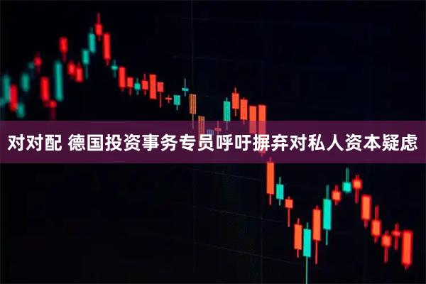 对对配 德国投资事务专员呼吁摒弃对私人资本疑虑